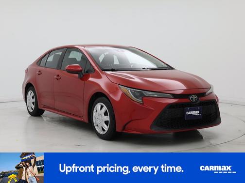 Red 2020 Toyota Corolla LE