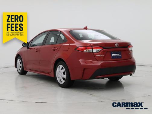 Red 2020 Toyota Corolla LE