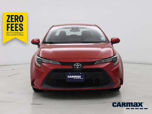 Red 2020 Toyota Corolla LE