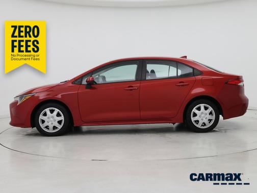 Red 2020 Toyota Corolla LE