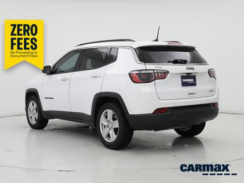 White 2022 Jeep Compass Latitude