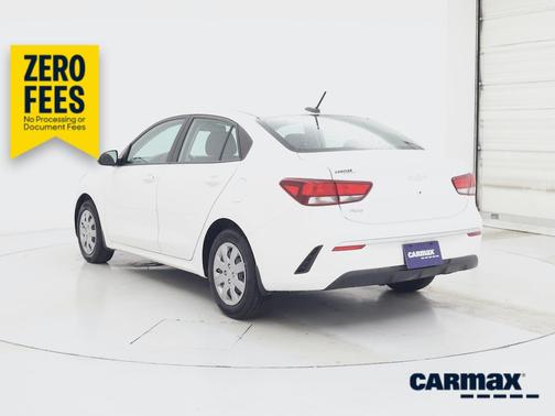 White 2023 Kia Rio LX