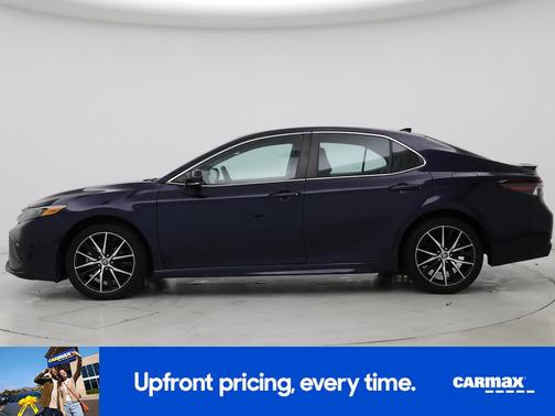 Blue 2022 Toyota Camry SE