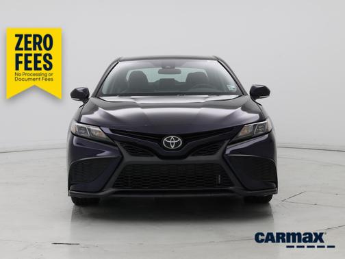 Blue 2022 Toyota Camry SE