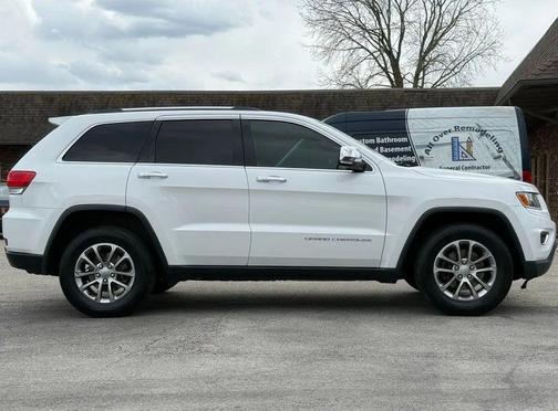 Bright White Clearcoat 2015 Jeep Grand Cherokee Limited
