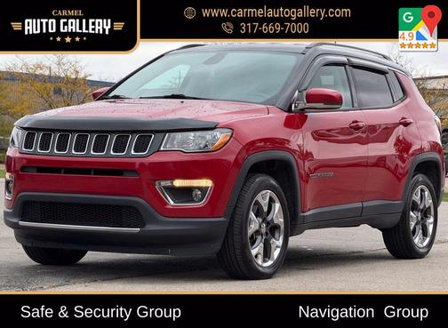 Redline Pearlcoat 2018 Jeep Compass Limited