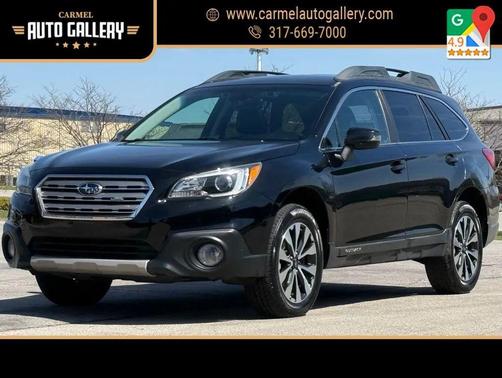 Crystal Black Silica 2017 Subaru Outback 2.5i Limited