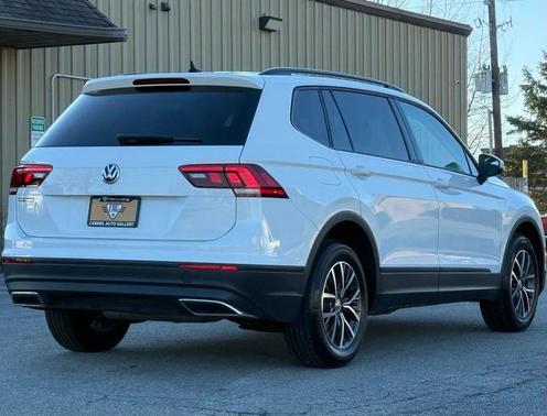 Pure White 2021 Volkswagen Tiguan 2.0T S