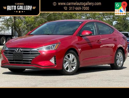 Calypso Red 2020 Hyundai ELANTRA Value Edition