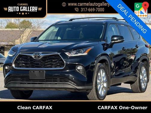 Midnight Black Metallic 2020 Toyota Highlander Limited
