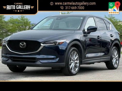 Deep Crystal Blue Mica 2020 Mazda CX-5 Grand Touring
