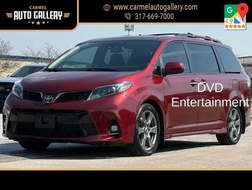Salsa Red Pearl 2019 Toyota Sienna SE