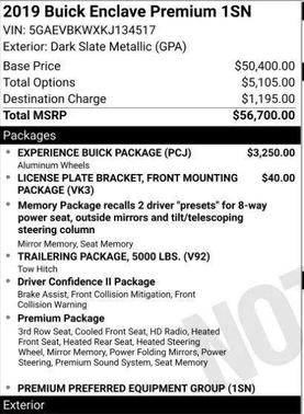 2019 Buick Enclave Premium