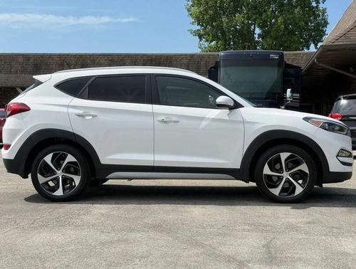 Dazzling White 2017 Hyundai TUCSON Sport