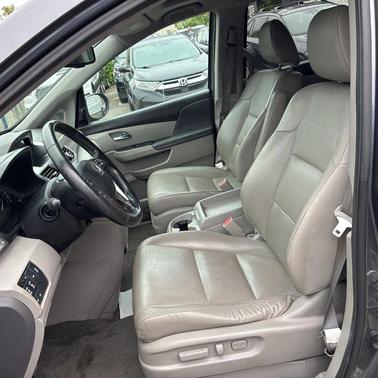 Modern Steel Metallic 2016 Honda Odyssey Touring Elite