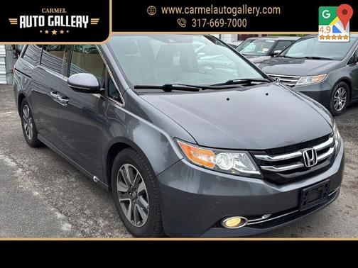 Modern Steel Metallic 2016 Honda Odyssey Touring Elite