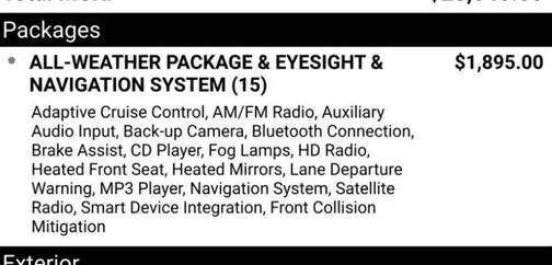 2016 Subaru Forester 2.5i Premium