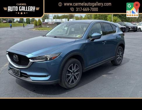 Eternal Blue Mica 2017 Mazda CX-5 Grand Touring