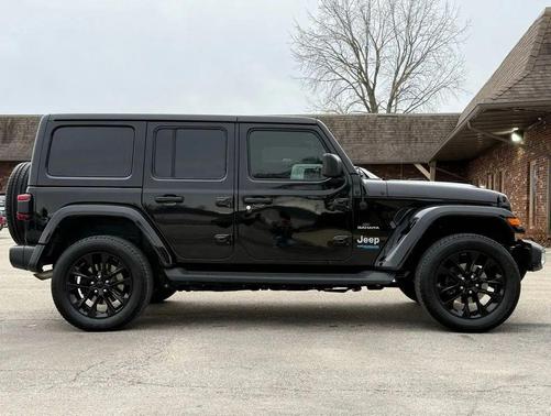 Black Clearcoat 2021 Jeep Wrangler Unlimited 4xe Sahara