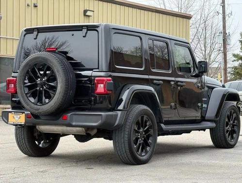 Black Clearcoat 2021 Jeep Wrangler Unlimited 4xe Sahara