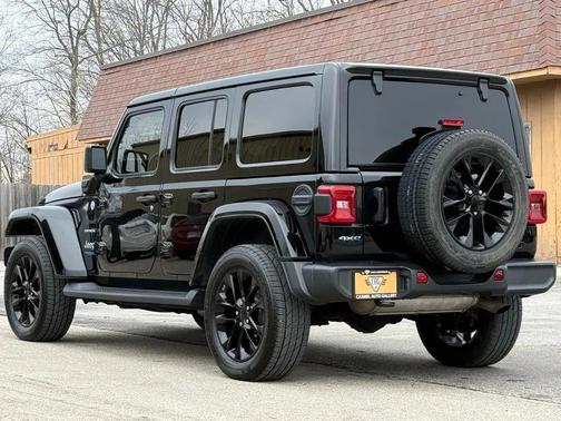 Black Clearcoat 2021 Jeep Wrangler Unlimited 4xe Sahara