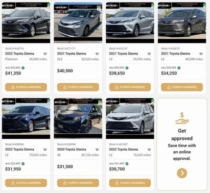 2020 Toyota Sienna XLE