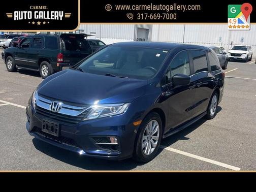 Obsidian Blue Pearl 2019 Honda Odyssey LX