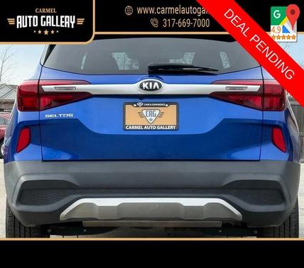 Neptune Blue 2021 Kia Seltos LX