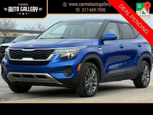 Neptune Blue 2021 Kia Seltos LX