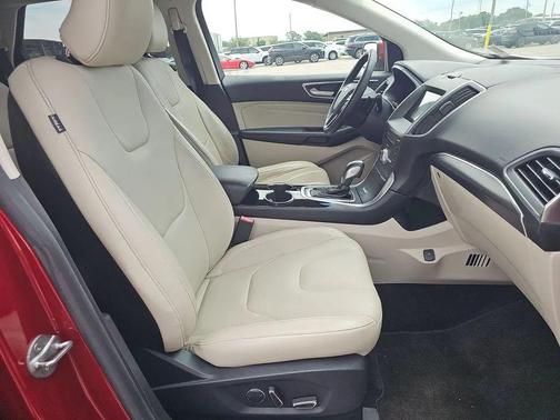 Ruby Red Metallic Tinted Clearcoat 2017 Ford Edge Titanium
