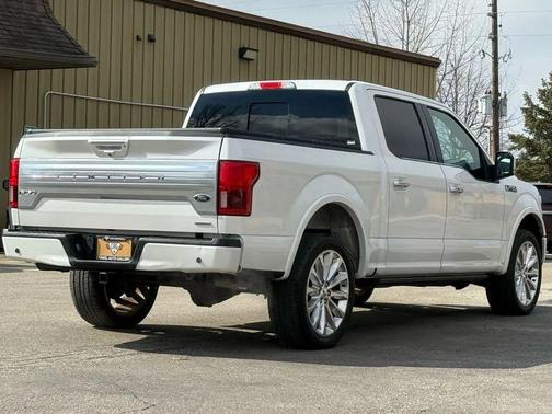 White Platinum Metallic Tri-Coat 2018 Ford F-150 Limited