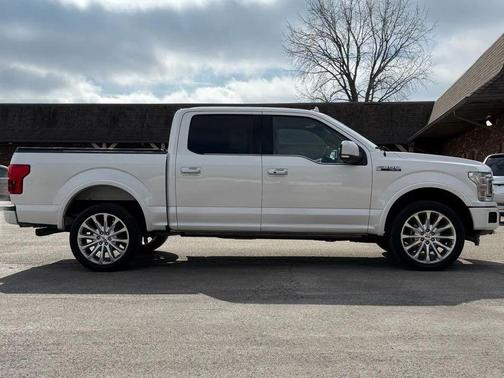 White Platinum Metallic Tri-Coat 2018 Ford F-150 Limited