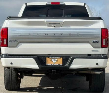 White Platinum Metallic Tri-Coat 2018 Ford F-150 Limited
