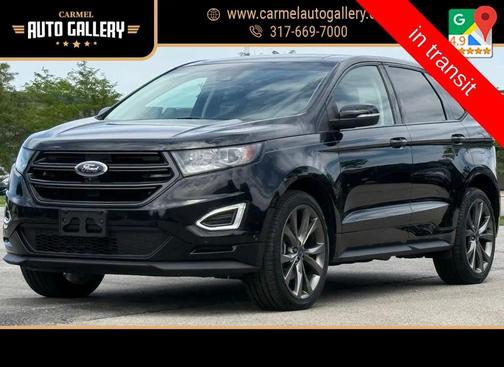 Shadow Black 2016 Ford Edge Sport