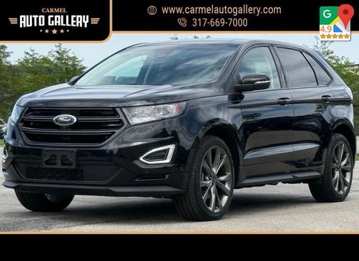 Shadow Black 2016 Ford Edge Sport