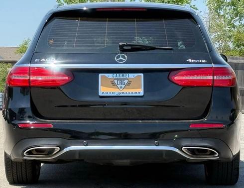 Black 2018 Mercedes-Benz E-Class 4MATIC