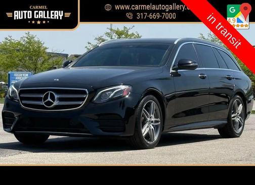 Black 2018 Mercedes-Benz E-Class 4MATIC