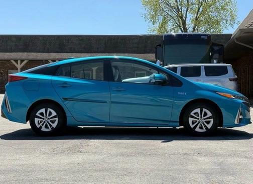Blue Magnetism 2017 Toyota Prius Prime Advanced