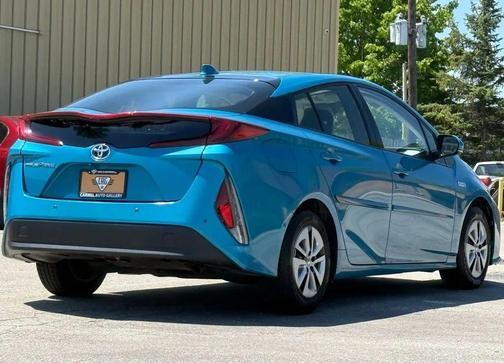 Blue Magnetism 2017 Toyota Prius Prime Advanced