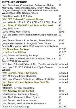 2018 GMC Yukon XL SLT