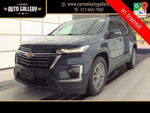 Blue Metallic 2023 Chevrolet Traverse LT Leather