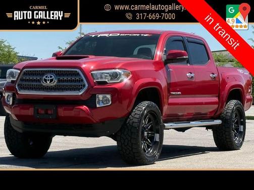 Barcelona Red Metallic 2016 Toyota Tacoma TRD Sport