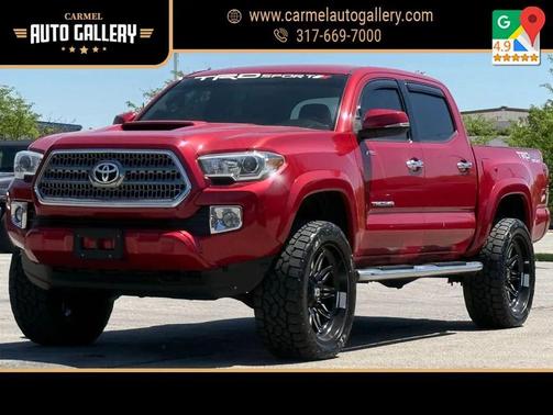 Barcelona Red Metallic 2016 Toyota Tacoma TRD Sport