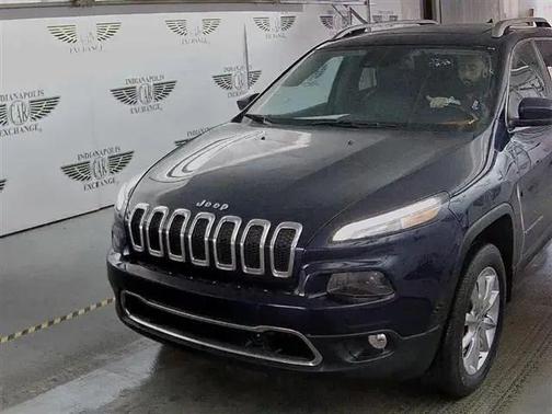 True Blue Pearlcoat 2016 Jeep Cherokee Limited