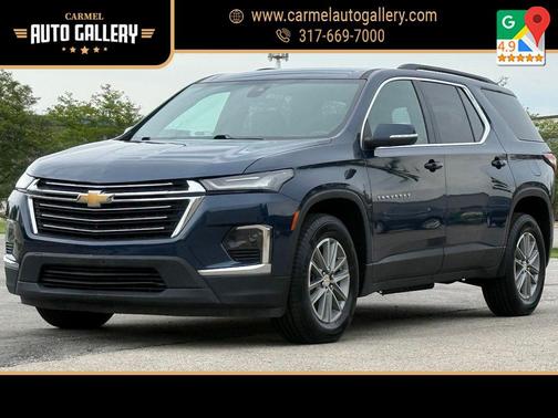 Blue Metallic 2023 Chevrolet Traverse LT Leather