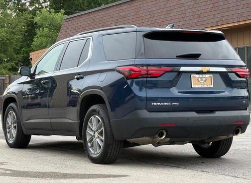Blue Metallic 2023 Chevrolet Traverse LT Leather