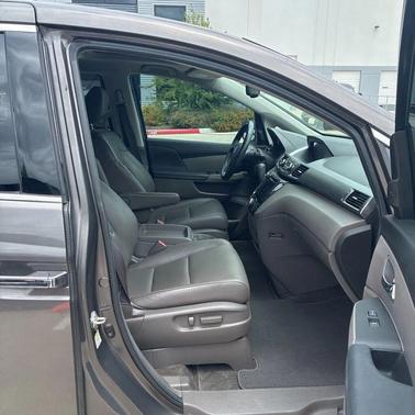 Smoky Topaz Metallic 2014 Honda Odyssey Touring Elite
