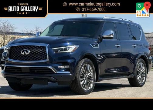 Hermosa Blue 2019 INFINITI QX80 Limited