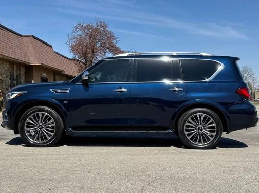 Hermosa Blue 2019 INFINITI QX80 Limited