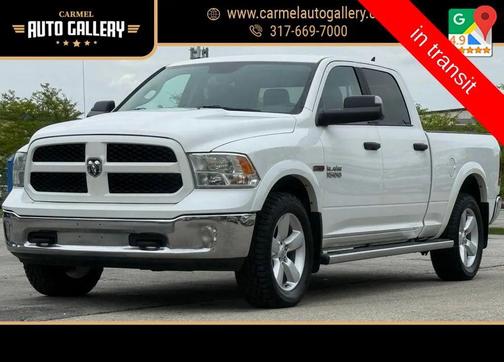 Pearl White 2018 RAM 1500 SLT